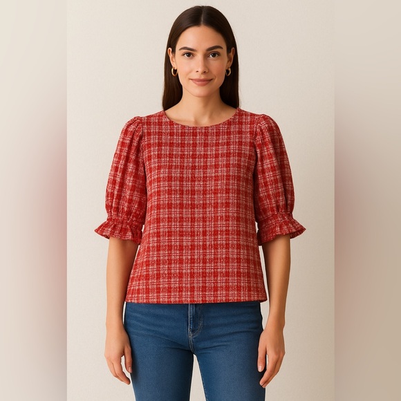 Buru Tweed Top - Picture 1 of 6